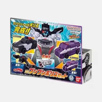 Boon Boom Car Series DX Boon Boom Police Set, корейский популярный bandai
