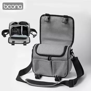 BOONA DSLR Micro Single Camera Сумка для цифровой фотокамеры Сумка для камеры Сумка через плечо Съемная сумка для фотосъемки через плечо