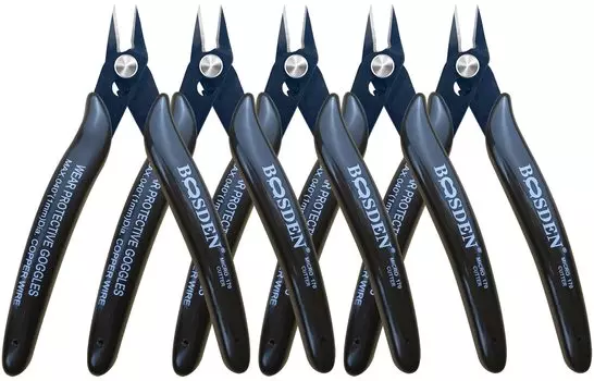 BOOSDEN Thin Blade Nippers Nippers Tools Electrician Nippers Micro Nippers Precision Pliers for Plastic Models Small Delicate Work Tools Plastic Model