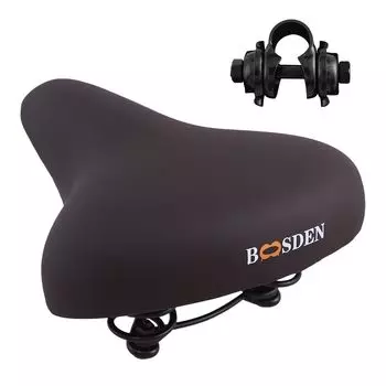 BOOSDEN велосипедное седло для Assisted Large Soft Shock Super Hurt Your Replacement для темно-коричневых электрических/электрических велосипедов, седло, пушистое,