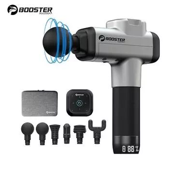 Booster M2-A 12 В массажный пистолет для фасции пистолет для расслабления глубоких тканей массажер для тела для облегчения боли фитнес-формирование