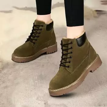Booties Snow Boots for Women With Laces Ankle Lace-up New In Woman Shoes Hot on Slip Spring 2024 Y2k No Slipery Chic and Elegant 35