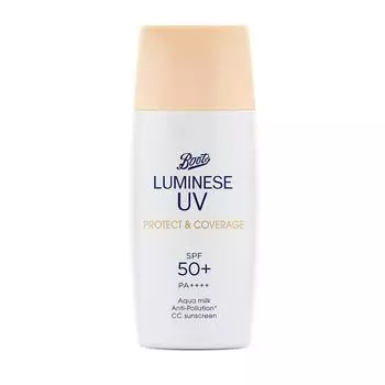 BOOTS LUMINESE UV PROTECT & COVERAGE SPF50+ PA++++ 40 мл. 40 ml.
