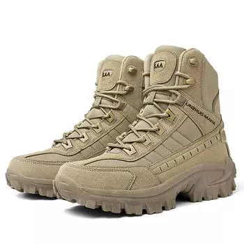 Boots Men s Large Size Foreign Trade Outdoor Shoes Camping Training Camping Mountaineering Combat Boots Men s Boots Military boots 39