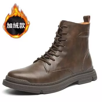 Boots Men Shoes Casual Shoes Classics Ankle Boots High Fashion Office Ventilate Versatile Motorcycle mens boots men boots 38