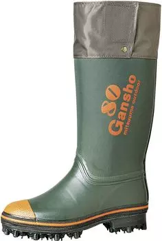 Boots NS Made in Japan Waterproof Spike Pin Outdoor Forestry Climbing Dark Green cm [Mitsuuma] No.80 Anti-slip Men s 25.0 темно-зеленого