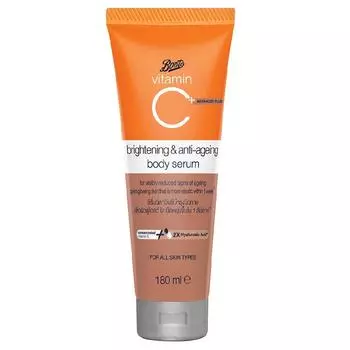 Boots Vitamin C Advanced Plus Осветляющая и омолаживающая сыворотка для тела 180 мл.