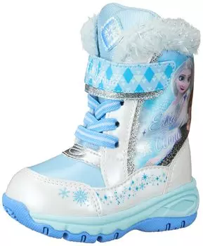 Boots Waterproof Cold Protection Magic Frozen Elsa Girls Kids DN WC041E cm 2E [Disney] 13~18cm White/Saxophone 13.0