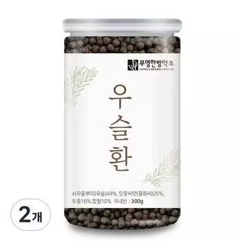 Booyoung Oriental Herbal Medicine Wooseulhwan, 300 г, 2 шт., корейская здоровая пища