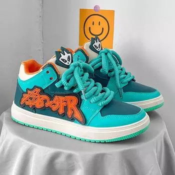 Бордовые туфли мужские новые маленькие дьявольские туфли прилив dopamine wear трендовая спортивная обувь мода повседневная нишевая обувь высокого класса для борда 39