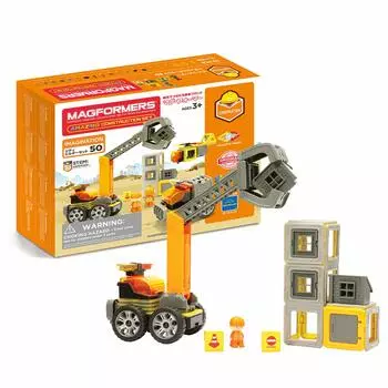 Bornelund MAGFORMERS City Builder Set [50 деталей] Возраст около 3 лет MF717004