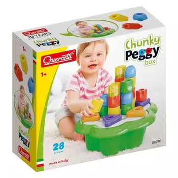 Bornelund Quercetti Baby Block Daisy Box Box Around 1 Year Old QR0270 (Paper Included)