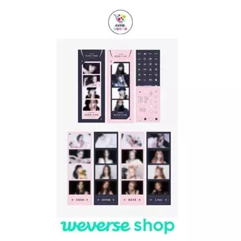 BORNPINK BLACKPINK 4CUT ФОТО НАБОР