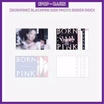 [BORNPINK] BLACKPINK DISK PHOTO BINDER Индекс JISOO