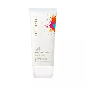 Borntree Berry Essence Sun Block SPF50+ PA++++ 50мл*1шт/2шт 1Pc