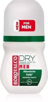 Borotalco Men Dry Dodorant Bille Roll-on 72h TU прозрачный