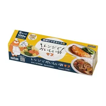 BOS Микроволновая печь Delicious Bag Moff размер S 100 штук Пакет для готовки Мешок для готовки Taipa Легко Экономия времени Простота Удобство Сделано в Японии Высокая производительность Тепло