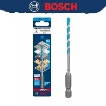 BOSCH 2608900570 EXPERT HEX-9 многофункциональное строительное сверло 4 мм 90 мм для бетона мягкая плитка высокая твердость спиральное сверло