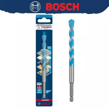 BOSCH 2608900582 EXPERT HEX-9 многофункциональное строительное сверло 10 мм 150 мм для бетона мягкая плитка высокая твердость спиральное сверло Hexagonal