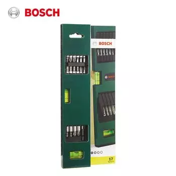 Bosch 3-в-1 Набор бит-отверток Линейка Уровень Хвостовик HEX 1/4 Магнитный удлинитель