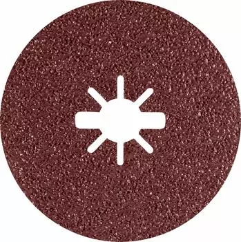 BOSCH Prisma Ceramic Sanding Disc R781 25 2608621794 X-LOCK (Metal, 125mm, #36, pieces)