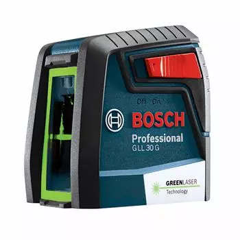 Bosch Professional Cross Line Laser Зеленый GLL30G (Bosch) (Прямой лазер)