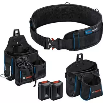 Bosch Professional Work Belt Set BELT108KIT Черный 108/Чехол чёрный
