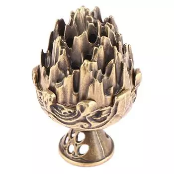 Boshan Censer Сандаловая курильница для благовоний Металлический сплав Дзен Украшения Ремесла