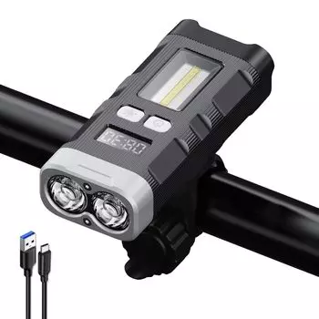 BOSIWO Велосипед Большая Емкость USB 1000 Сильный COB Работа Мобильный Высокий IPX5 Изготовлен из Алюминия PSE Может Использоваться В качестве Поддержки Мощность Землетрясение Гора Ночь