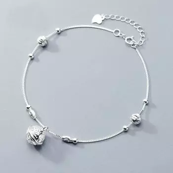 Босоногая девушка модные украшения старинный стиль ножной браслет женские ювелирные аксессуары корейский стиль ножной браслет Without Sound