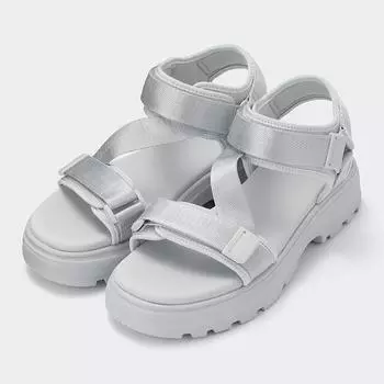 Босоножки GU by Uniqlo с объемной ленточной подошвой