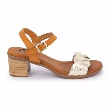 Босоножки на каблуке craq oro sabana 83483 t36/41 Женщина BIOSTOCK 38 золотой