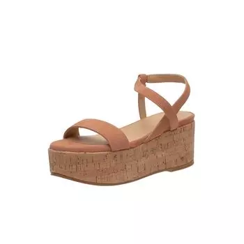 Босоножки на танкетке розовые см [Perrico Sunny] PS24-1451_RIMINI женские 22,5 розовый