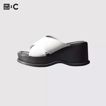 босоножки UNIQLO на платформе