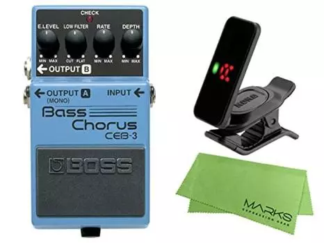 BOSS Bass Chorus KORG Pitchclip 2 Marks Original Cross Set - CEB-3 + PC-2 +