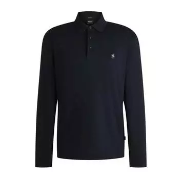 BOSS C-Paley 10263030 поло с длинными рукавами M