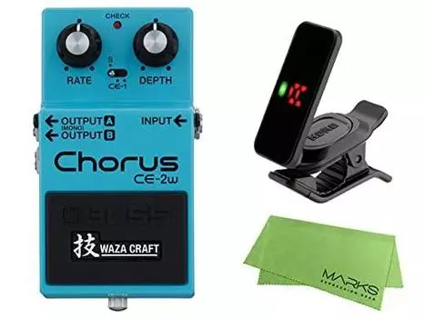 BOSS Chorus KORG Pitchclip 2 Marks Оригинальный набор крестов - CE-2w + PC-2 +