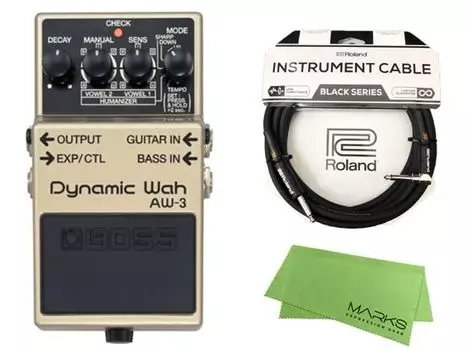 BOSS Dynamic Wah Roland комплект кросс-кабелей AW-3 + +