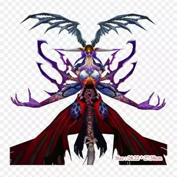 Boss Final Fantasy Final Fantasy Viii Dissidia Final F Утюг на теплопередаче Печать Виниловые нашивки Наклейка для одежды DIY Аппликации Моющиеся нашивки