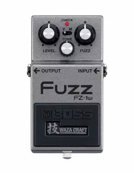 BOSS FZ-1W Fuzz - техника - WAZA CRAFT Fuzz Сделано в Японии BOSS