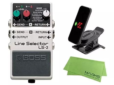 BOSS Line Selector KORG Pitchclip 2 Marks Original Cross Set - LS-2 + PC-2 +