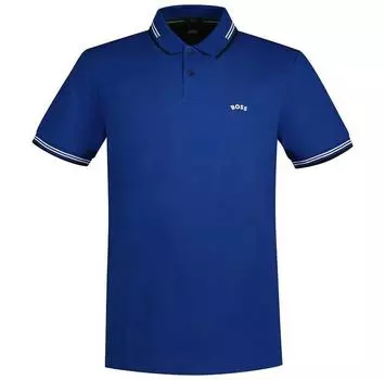 BOSS Paul Curved 10241733 поло с короткими рукавами XL