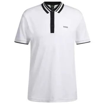 BOSS Paule Tape поло с короткими рукавами M