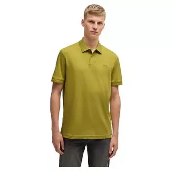 BOSS Pe Interlock поло с короткими рукавами S