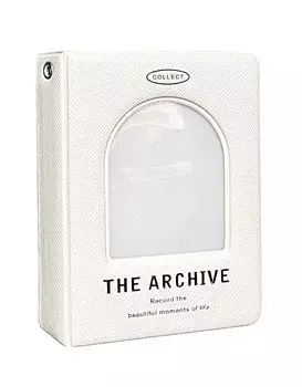 BOSSAM Oshikatsu Oshikatsu Trading Card Case Korea Cute Oshikatsu Oshikatsu File Trading Card File All 11 Types 11cm x Width 8cm (белый)