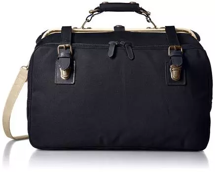 Boston Kiwada small canvas bag with outer made in Hyogo the holy land of navy blue [Kiwada] bag, Dares, pocket, Toyooka, Prefecture, bags,