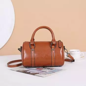 Boston Women s Handbags Are Fashionable, Versatile and High-end for Spring and Summer. They Are Large-capacity Leather Crossbody Handbags