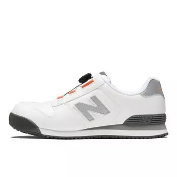 BOSTON Work Wide JSAA Тип циферблата см [New Balance] (Защитная обувь, Обувь, Легкая, A, Тип, BOA, Boa, Маслостойкая резина) 118(БЕЛЫЙ+БЕЛЫЙ+СЕРЫЙ) +26,5