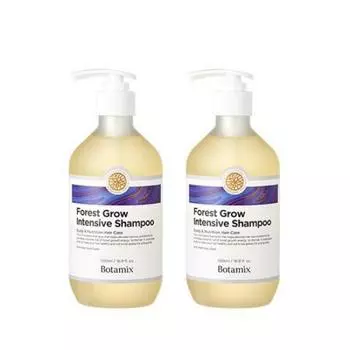 Botamix Forest Grow Intensive Hair Loss Shampoo 2 шт 500 мл Косметика Зимняя женская косметика