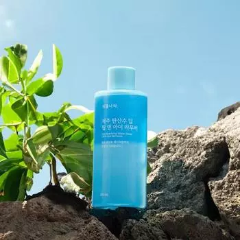 Botanara Jeju Carbonated Water Deep Lip & Eye Remover 150 мл, Корейское очищение Lip & Eye Remover 150mL